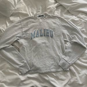 BRAND NEW never worn or washed brandy malibu long sleeve!!